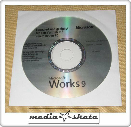 microsoft works 9.0 software